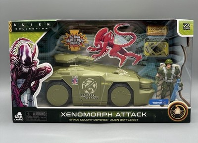 Alien Collection Xenomorph Attack Space Colony Defense Battle Set Vehicle 2019