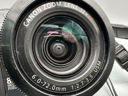 Canon PowerShot S5 IS 8.0 MP 6.0-72.0mm 1:2.7-3.5 Digital Camera w/ 2GB SD Card - Picture 4 of 10