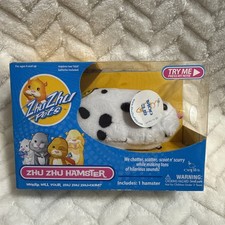 NEW Zhu Zhu Pets Moo Polka Dot Cow Hamster Item 86192 New Old Stock