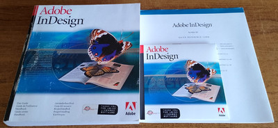 Adobe InDesign 1.0 für Mac - CD - Benutzerhandbuch - Kurzübersichtskarte - 1999