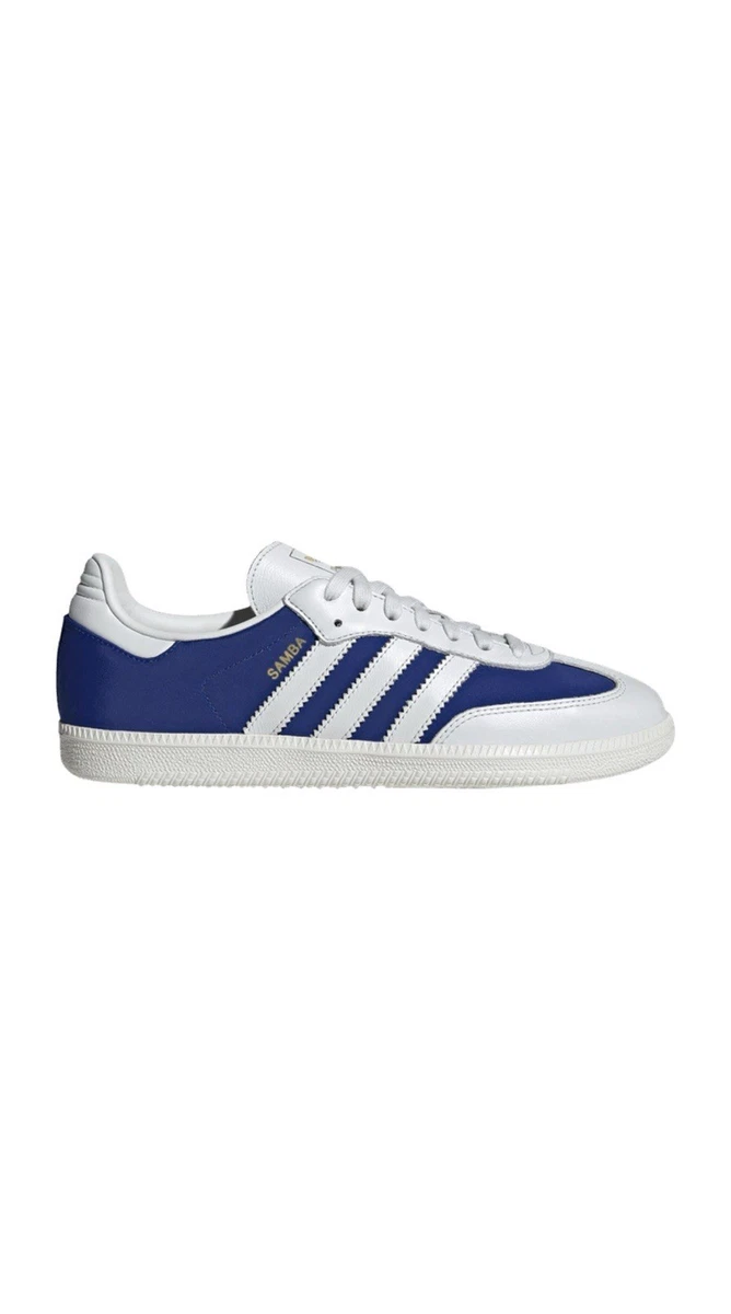 adidas Samba OG White Blue | eBay