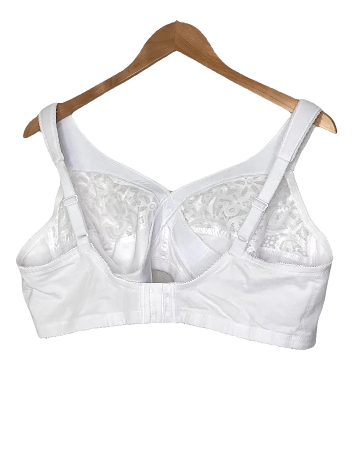 Гламурный бюстгальтер Magic Lift оригинальная поддержка белая задняя застежка беспроводной размер 50B - Изображение 2 из 4