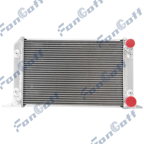 2Rows Aluminum Radiator Fit 1994-90 VW Scirocco Pro Stock Style Drag Racing Use - Picture 3 of 10