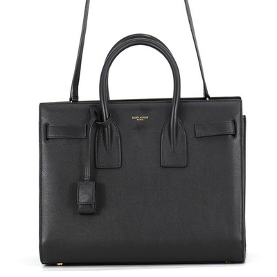 SAINT LAURENT PARIS Sac de Jules Size Small Leather Black 398709BOO0J1000
