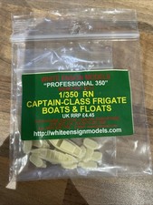 White Ensign Models WEM PRO3512 1:350 RN CAPTAIN CLASS FRIGATE BOATS & FLOATS