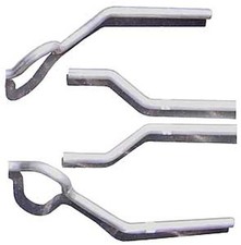 PYPES SGA29 No-Muffler Exhaust System 1970-71 GTO 409 SS 2.5 Diameter Tubing