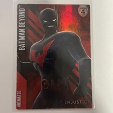 Batman Beyond Animated DC Injustice FOIL Series 4 Gods Among Us Arcade Game
