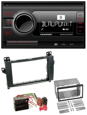 Blaupunkt MP3 Bluetooth DAB 2DIN SD USB Autoradio für Mercedes B-Klasse T245 05- - Bild 1 von 4