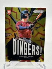 2025 Panini Prizm - Dingers! Marcelo Mayer, Marcelo Mayer #7 (RC)