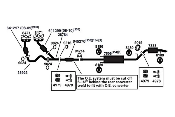 For Toyota Camry 2007-2017 AP Exhaust Exhaust Manifold Gasket - Imagem 4 de 4