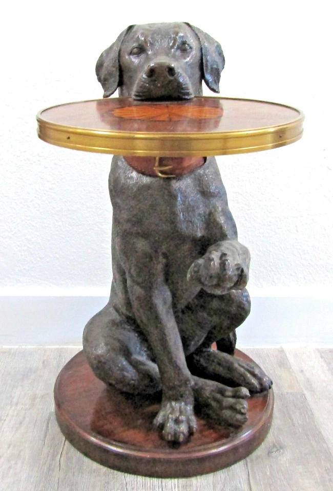 Mesa de acento Labrador Maitland-Smith Classic Collection 8144-30 Foto 3 de 4