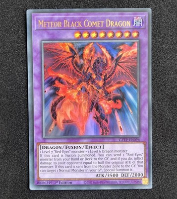 Yugioh Meteor Black Comet Dragon GFTP-EN096 Ultra Rare 1st Edition