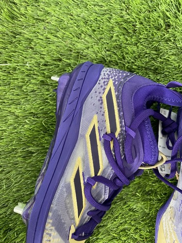 Adidas AdiZero Afterburner Washington Huskies Mens Metal Baseball Cleats Sz 7.5 - Picture 5 of 7
