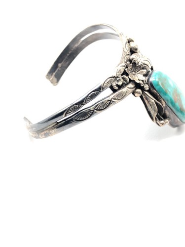 EC Eddie Chee 40MM Navajo Native American Cuff Sterling Silver 6.5” Bracelet 30g - Picture 9 of 18