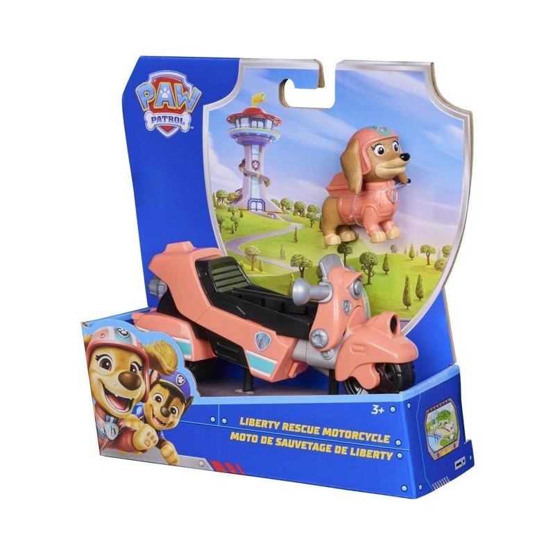 Véhicule et figurine Liberty Pat'Patrouille jouet voiture miniature garçon et fille