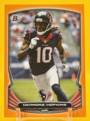 2014 Bowman - DeAndre Hopkins #51 Orange /50