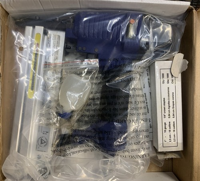 #ad #ad New Campbell Hausfeld 2quot; 2 in 1 Brad Nailer Stapler Kit SB504000 $45.00