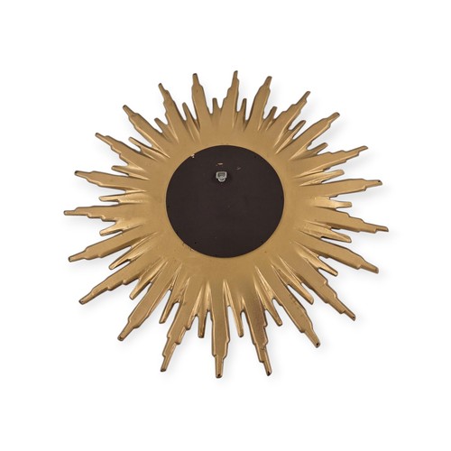 Sunburst Wandspiegel Vintage gold | Starburst Mid Century 50s Regency Stil rar - Picture 5 of 6