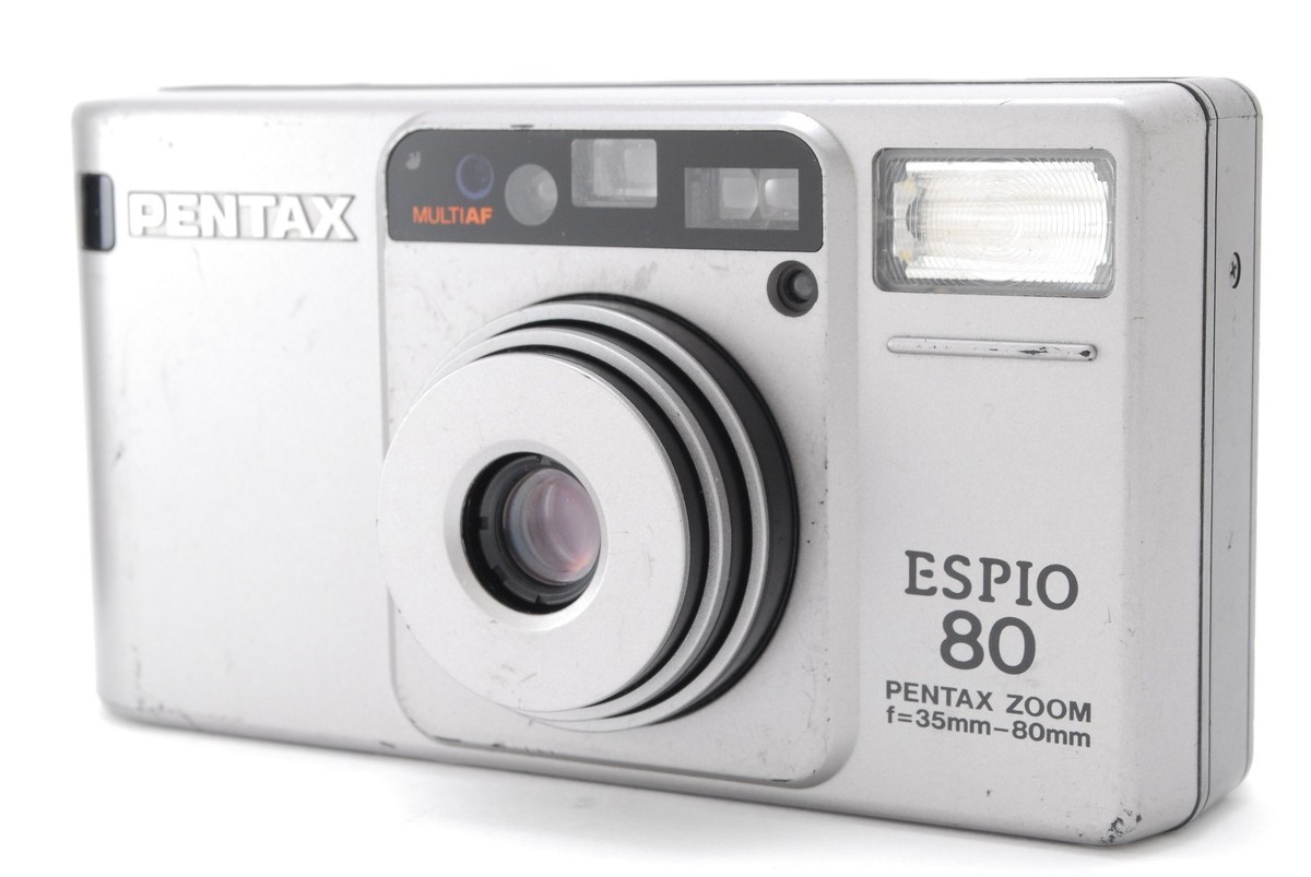 EXC+5] PENTAX ESPIO 80 ZOOM 35mm AF Point & Shoot Camera From