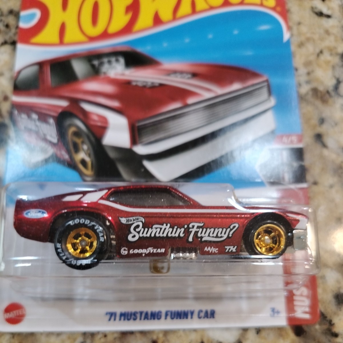 Hot Wheels 2025 Super Treasure Hunt 71 Mustang Funny Car | eBay