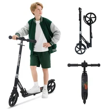 Nattork Kick Scooter for Kids 6+ Years Teens Adults - 220LB Weight Capacity, ...