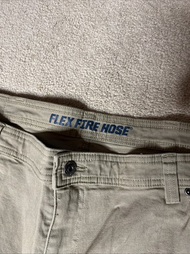 Duluth Trading Co. Khaki Arbeitshose Herren 48 x 32 Relaxed Fit Flex Feuerwehrhose - Bild 2 von 7