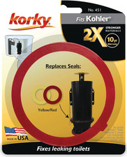 2X Long-Life Fits Kohler Toilet Flush Valve Seal - 451