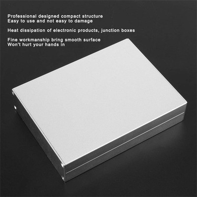 Aluminum Enclosure for Automated Systems Heat Management Size 33x114x150mm