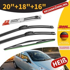 Scheibenwischer Vorne + Hinten Wischer Passend Für OPEL CORSA C | 2000-2006 DE