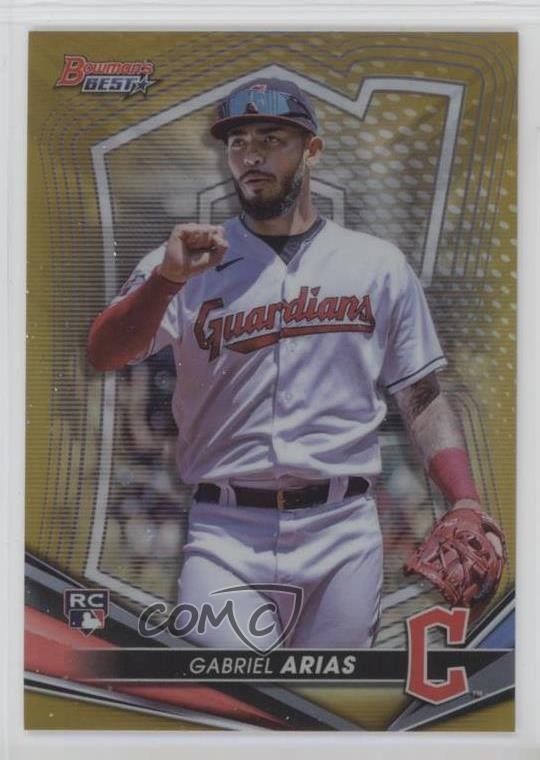 2022 Bowman's Best Gold Refractor 31/50 Gabriel Arias #47 1d45