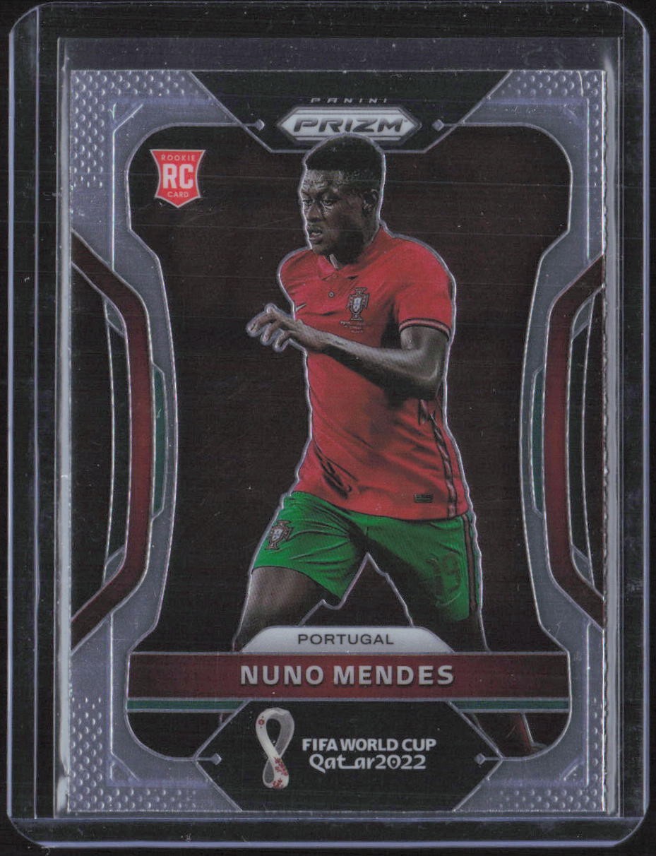 2022 Panini Prizm FIFA World Cup Qatar #180 Nuno Mendes Rookie