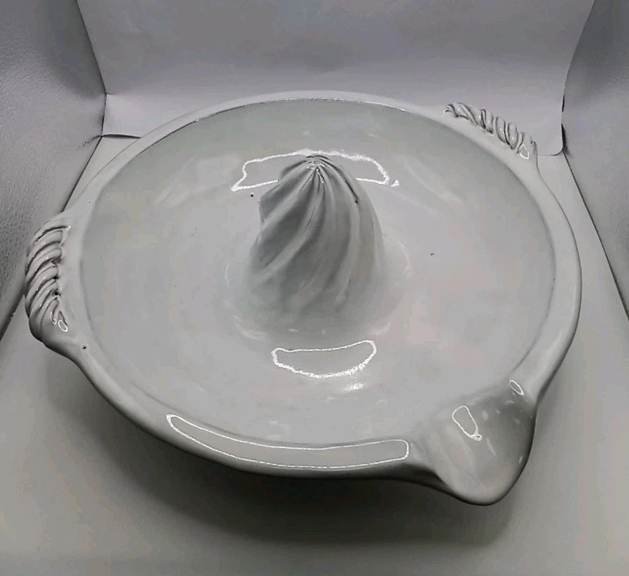 CORINNE DE HAAS Ceramic Giant Citrus Squeezer 32cm x 11cm