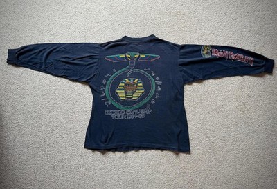 Vintage IRON MAIDEN - World Slavery Tour 1984 - LONG SLEEVE Shirt
