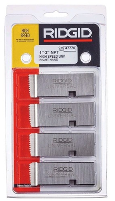 #ad Ridgid 47770 1quot; 2quot; 11 1 2 NPT Universal Dies High Speed RH $128.00