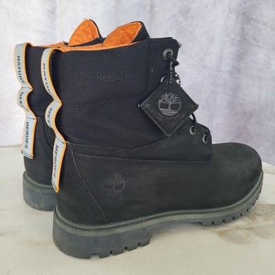 Timberland Nature Heros REBOTL Premium Nubuck Black Men's Size 13