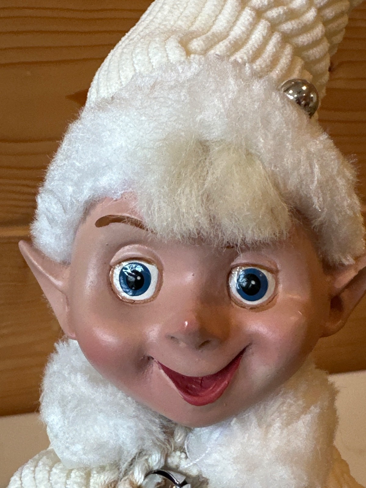 RAZ Imports 19” Posable Elf Cream White Silver Read Description (7)
