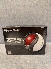 2025 TaylorMade TP5x Golf Balls White 1 DOZEN - BRAND NEW 