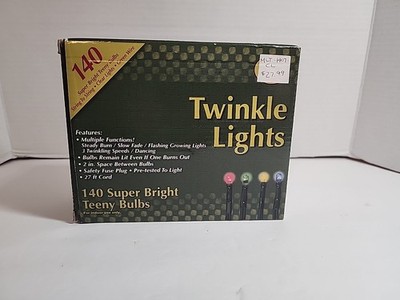 Twinkle Silicone Multicolored Light Strand w/ Multiple Functions