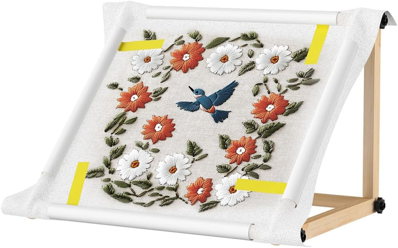 Stand, Adjustable Embroidery Frame, Wood Cross Stitch Stand 