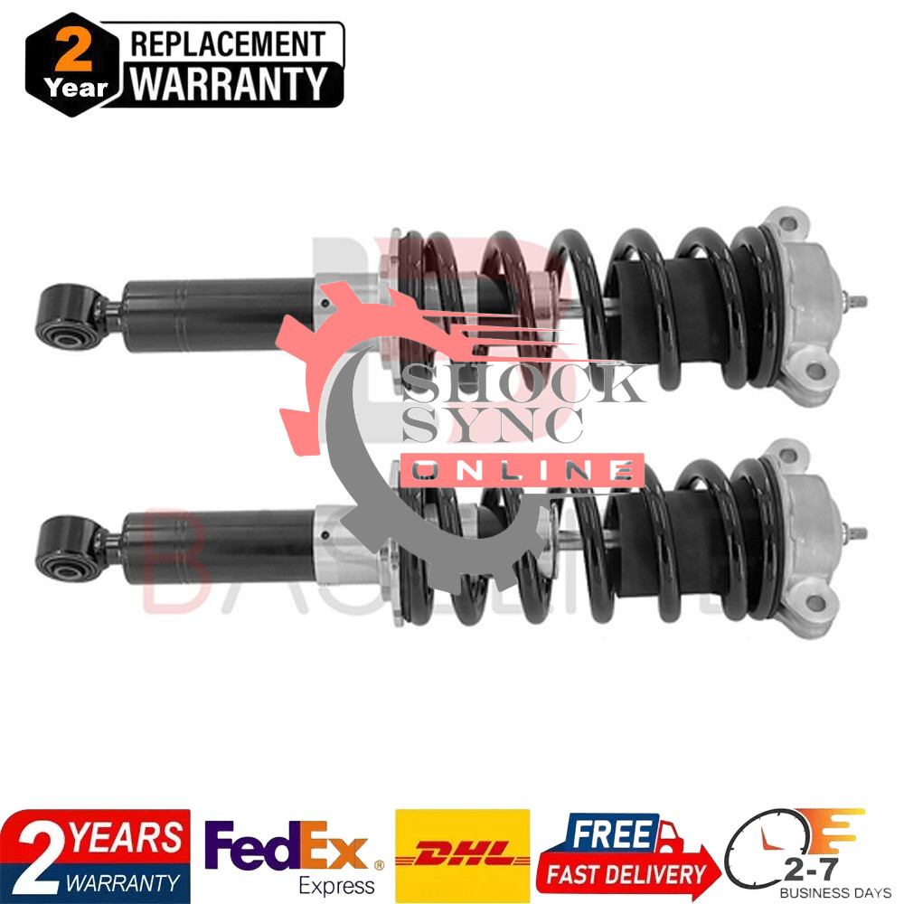 Pair Rear Shock Absorbers Assys Magnetic For Ferrari 458 Speciale Italia Spider
