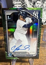 2024 Bowman 1st Bowman Green Reptilian Auto/99 Christopher Familia #CPA-CF