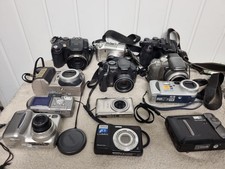 Job lot 12 Digital Camera- Spares And Repairs - Nikon/Sony/Fujifi/canon /Olympus