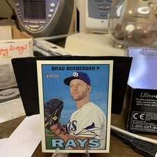 2016 Topps Heritage #331 Brad Boxberger Tampa Bay Rays Baseball