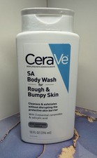 CeraVe Body Wash with Salicylic Acid to Exfoliate Rough and Bumpy Skin 10 fl oz