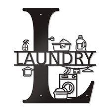 Bathroom Wall Decor Modern decor Metal Bathroom Wall Art Farmhouse Bath Sign ...