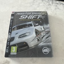 Need For Speed: Shift Special Edition PS3 PlayStation 3 Reifen Gummi Hülle UK PAL 