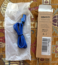Blue Sunshot lightning auxiliary cable X001 NHGQD for audio input/output - NEW