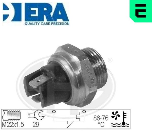 ERA 330292 Temperaturschalter FüR KüHlerlüFter Temperaturschalter-image