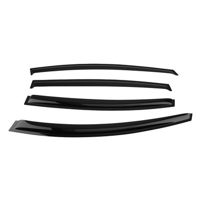 4PC Window Rain Guards Deflectors for KIA RIO K2 SEDAN 2011-2017 Outside Mount