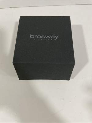 BROSWAY ITALIA-SCATOLA PER OROLOGIO-VINTAGE-RARE -WATCH BOX-CASE ONLY